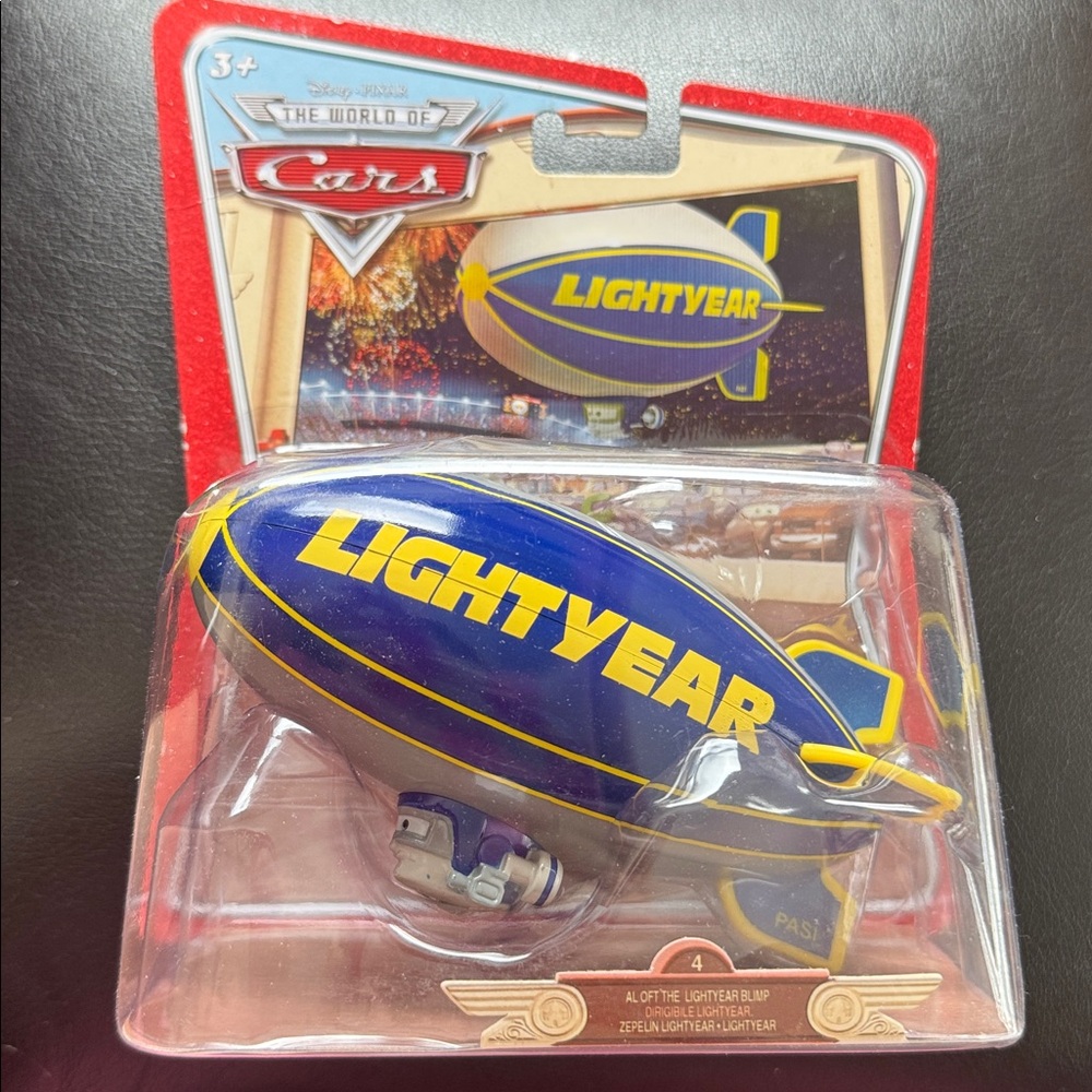 Disney Cars Lightyear Blimp - Blue and Yellow